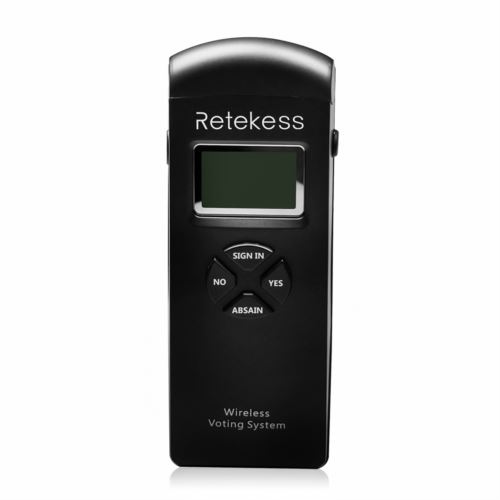 Retekess T14 Wireless Voting Device 24 Channels for Wireless Conference Voting System